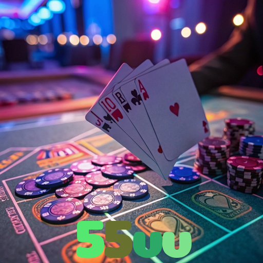 55vv：Aposte no futebol, jogue poker e conquiste vitórias épicas!