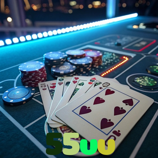 55vv：Aposte no futebol, jogue poker e conquiste vitórias épicas!