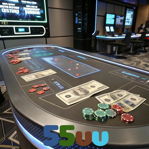 55vv：Jogue poker, aposte no futebol e ganhe em grandes jogos de cassino!