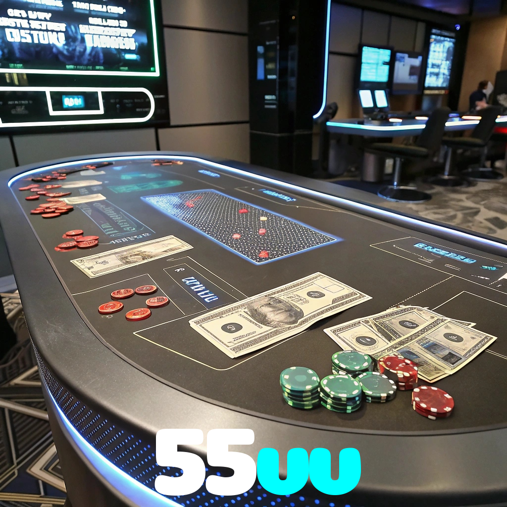 55vv：Aposte no futebol, jogue poker e conquiste vitórias épicas!